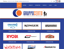 Tablet Screenshot of gruppocento.com